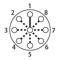 1流路8方切換