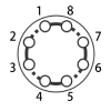 8方切換 流路図